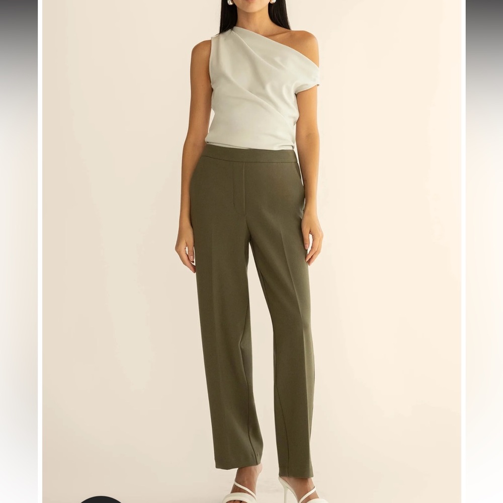 OAK + FORT chocolate brown Trousers